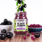Urban Platter Freeze-Dried Jamun Cubes, 50g (Real Fruit | Naturally Tangy & Antioxidant-Rich | Crunchy Snack or Topping)