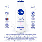 NIVEA Perfect & Radiant Body Lotion 400ml | Daily Moisturizer for Even Skin Tone & Natural Radiance | With Licorice & Berry Extracts