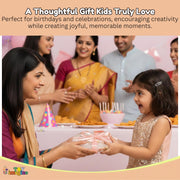 Toy Imagine DIY Bracelet Making Kit for Girls, 20-Compartment Bead Set