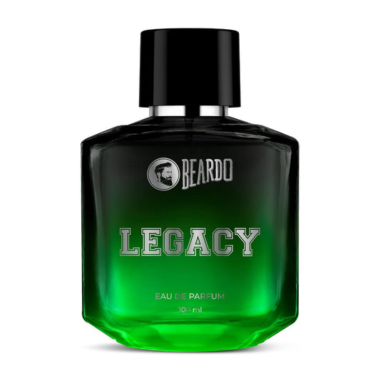 BEARDO Legacy Perfume for Men, 100ml | Eau De Parfum | Long Lasting Fragrance for Men | Long Lasting Perfume for Men | Gift for boyfriend | Gift for Men