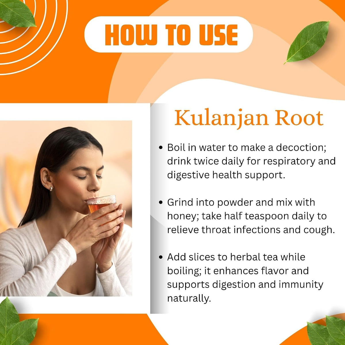 BrijBooti Kulanjan Root 200 Gr - Paan Jadd - Kulinjan - Alpinia Galanga Wild - Siamese Ginger - Thai Ginger