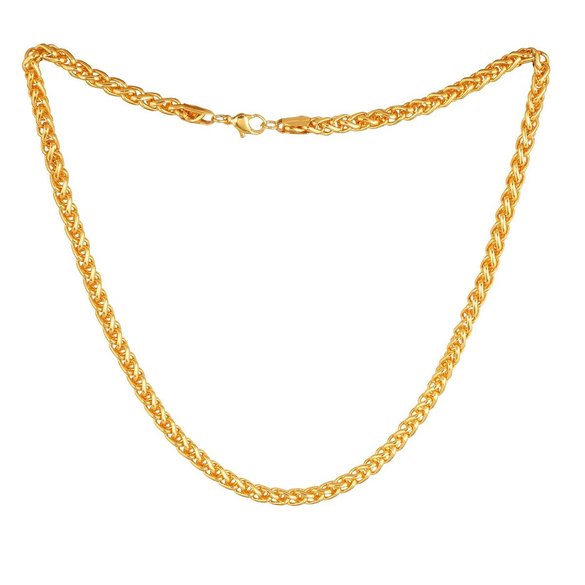 AstroDidi ASTRODID Gold Plated Chain for Men/Women/Girls | Golden Color Stylish Elegant Neck Chain