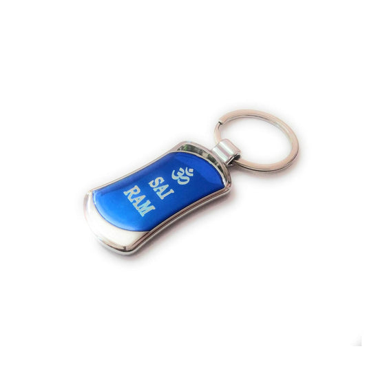 SHINDE EXPORTS Shirdi Sai Baba Plastic Key Chains for car, Home and Bike (Blue 4)