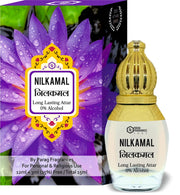 Parag Fragrances Desi Attar Series 12ml + 3ml Free / 15ml (Natural & Long Lasting Fragrance) Alcohol Free Attar/Itra For Personal & Religious Use (Nilkamal)