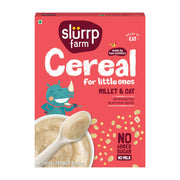 Slurrp Farm Porridge, Millet And Oats Powder | Instant Healthy Wholesome Food, No Added Sugar No Salt, 250 G