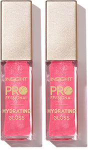 INSIGHT Professional Hydrating Lip Gloss - Cascading Coral | Non-Sticky, Long-Lasting Moisture & Shine | Infused with Vitamin E & Coconut Oil | Sheer, Glossy Finish | For Soft, Plump Lips (10g)
