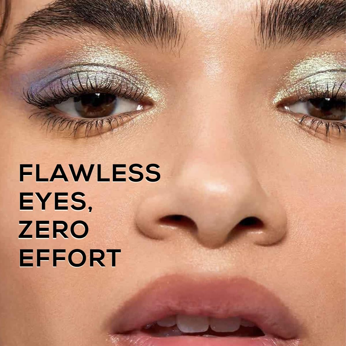 INSIGHT Professional Multichrome Liquid Eyeshadow - Mermaid Echoes | Metallic Effect | Enriched with Green Tea & Cucumber Extracts | Striking Effect | Liquid Formula | Dynamic Color Effects - 5g