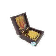 SHINDE EXPORTS Shirdi Saibaba Charan paduka Gift Box for puja (Mini Size (8x8cm))