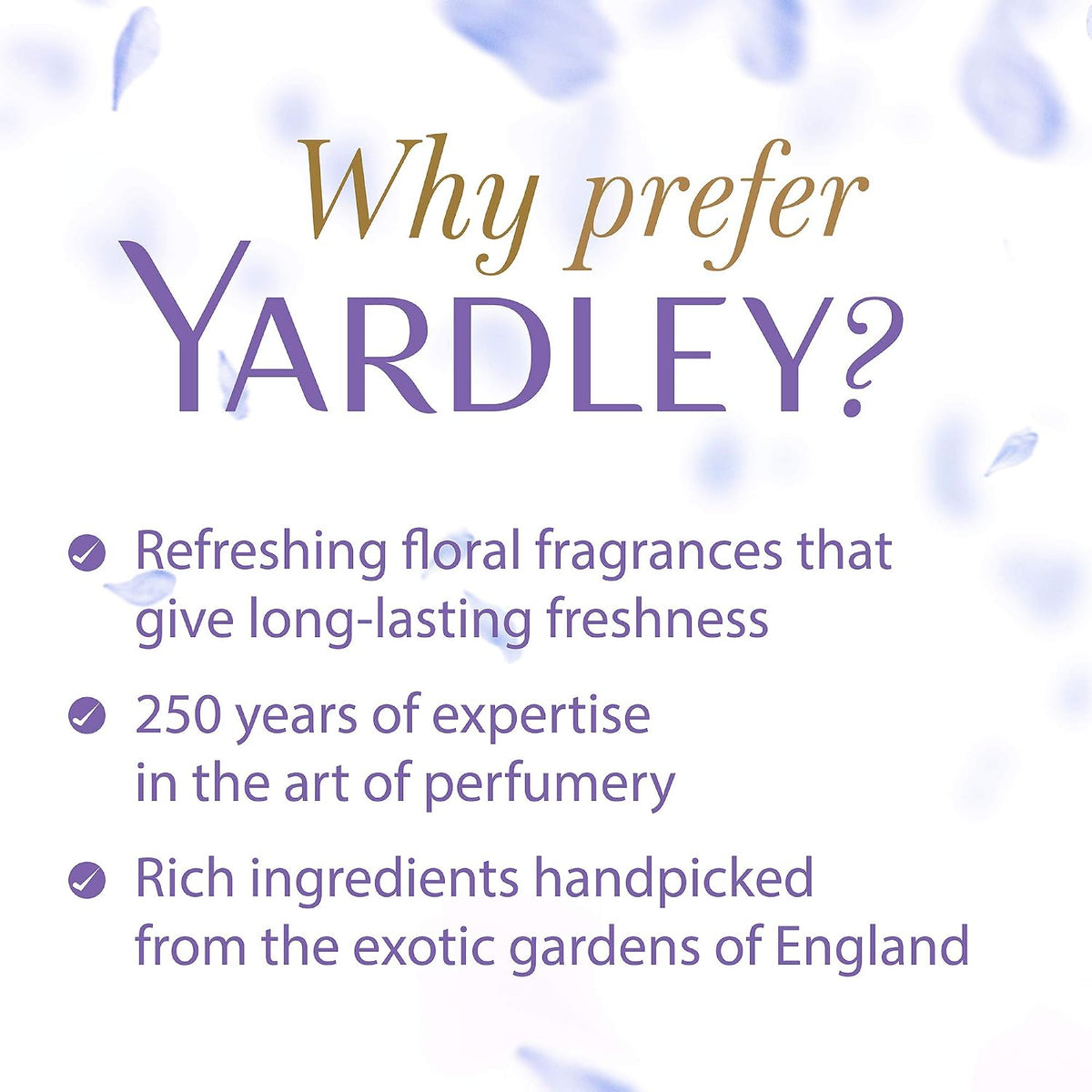 Yardley London English Lavender Anti Perspirant Deodorant Roll On for Women, 50ml