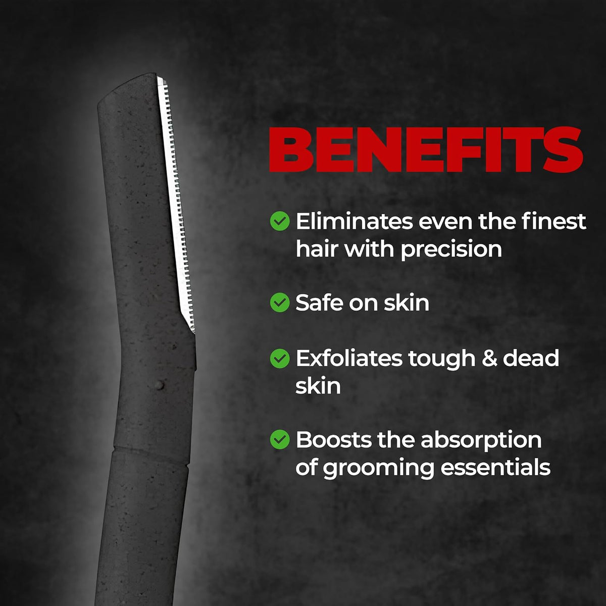 Beardo Beard Styling Tool for Men | Pack of 3 | Beard Styling Razor for Men | Reusable Razor | Sharp, Safe & Precise Shaping Tool | Body Grooming | Beard Shaper | Multi Grooming