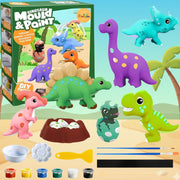 Toy Imagine DIY Dinosaur Mould & Paint Craft Kit for Kids Age 6-12 Years