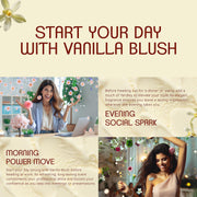 Yardley London Vanilla Blush Eau De Parfum (EDP) for Women, 100ml – Natural Essential Oils, Sweet Gourmand Perfume | Vanilla & Rose Fragrance