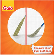 Gala No Dust Broom Extra Long (For Floor Cleaning Multipurpose, Fiber) (149629)