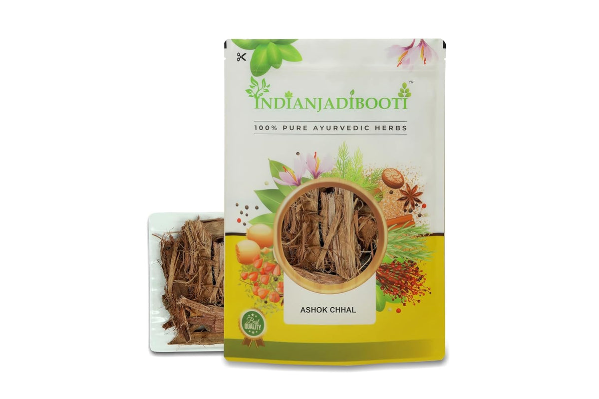 IndianJadiBooti Pure Ashok Chaal (Ashoka Bark) | Saraca Indica | Traditional Ayurvedic Botanical for Holistic Female Wellness & Systemic Harmony