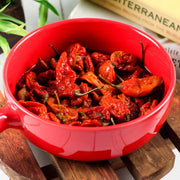 Urban Platter Assamese Bhut Jolokia Whole Chilli Peppers in Vinegar, 180g