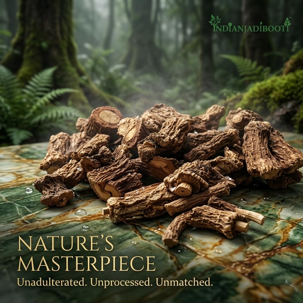 IndianJadiBooti Anantmool Hemidesmus indicus, 100 Grams Pack | Pack Of 3