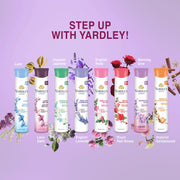 Yardley London Lace Satin Perfumed Deodorant Body Spray| Fresh Floral Scent| 90% Naturally Derived| Deo Spray| Body Deodorant for Women| 150ml