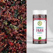 NatureVit Banarasi Paan Mouth Freshener 1 Kg| Sweet Banarasi Meetha Paan Mix with Gulkand, Betel Leaf & Fennel | Traditional After-Meal Treat