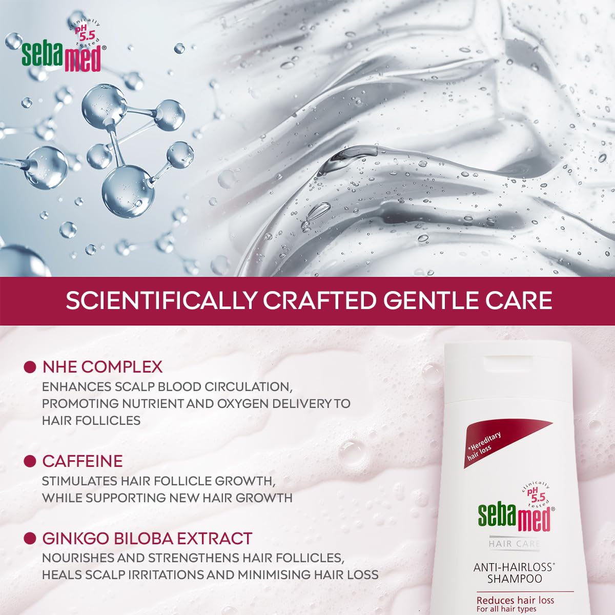 Sebamed Anti Hairloss shampoo | 400 ml