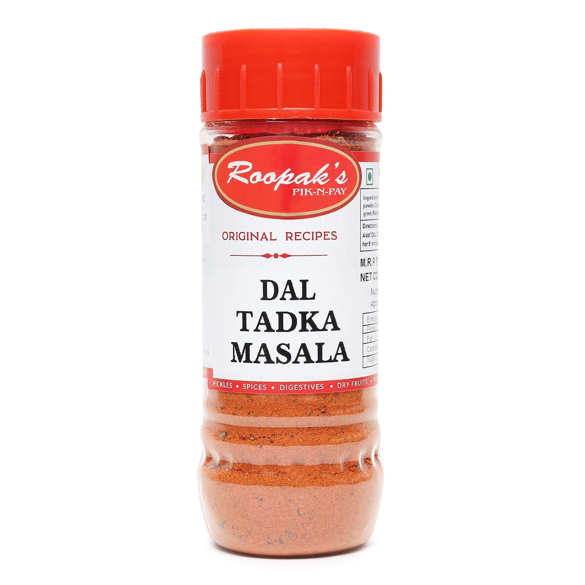 ROOPAK'S PIK-N-PAY -Turmeric Dal Tadka Masala Powder 100 Grams