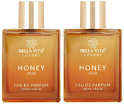Bella Vita Honey Oud EDP - 100 Ml (Pack Of 2), 200 Ml