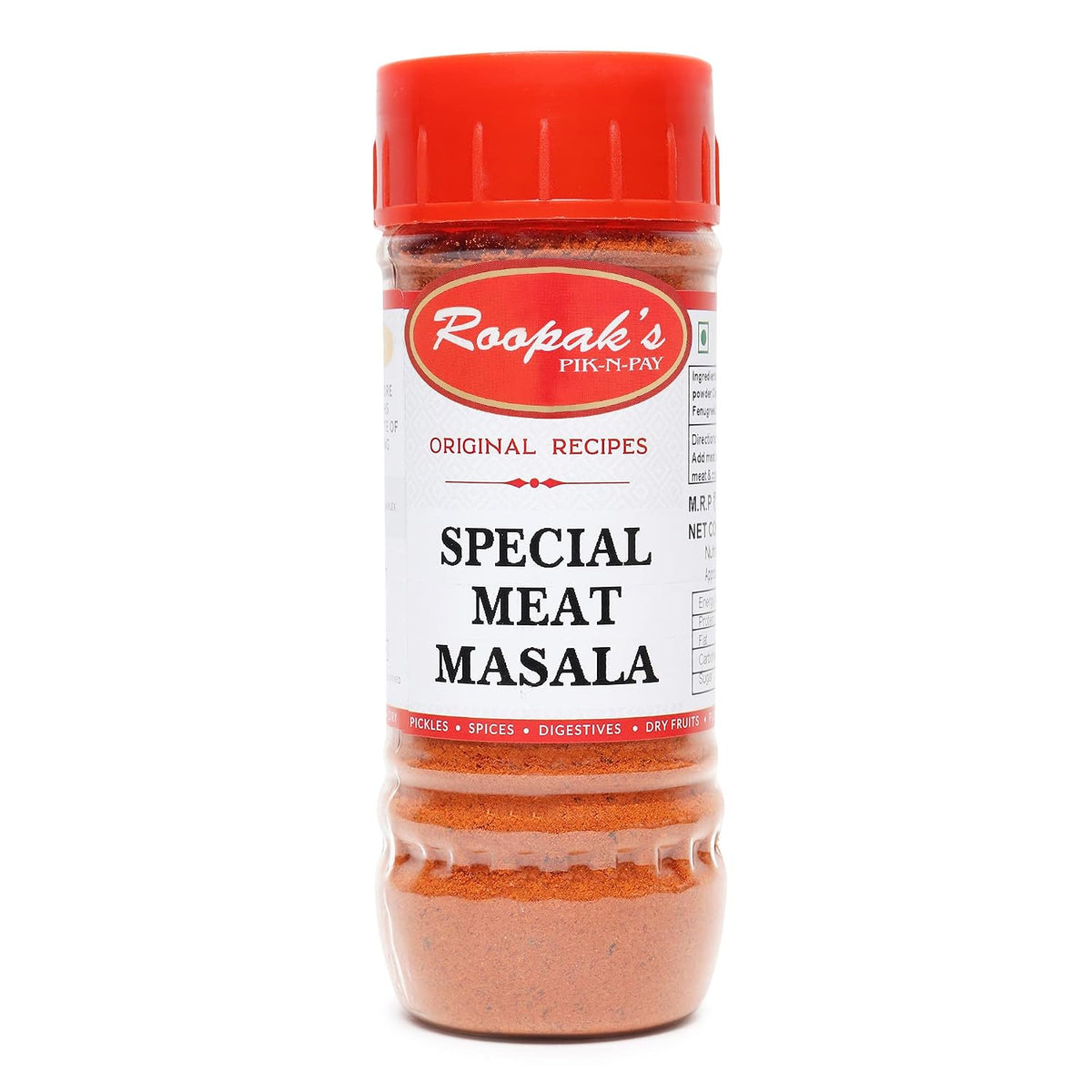 ROOPAK's PIK-N-PAY Meat Masala 100 Gram, Powder