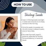 Brijbooti Shivlingi Beej 50 Gr | Shivlangi | Shivling | Sivalingi Seed | Bryonia laciniosa