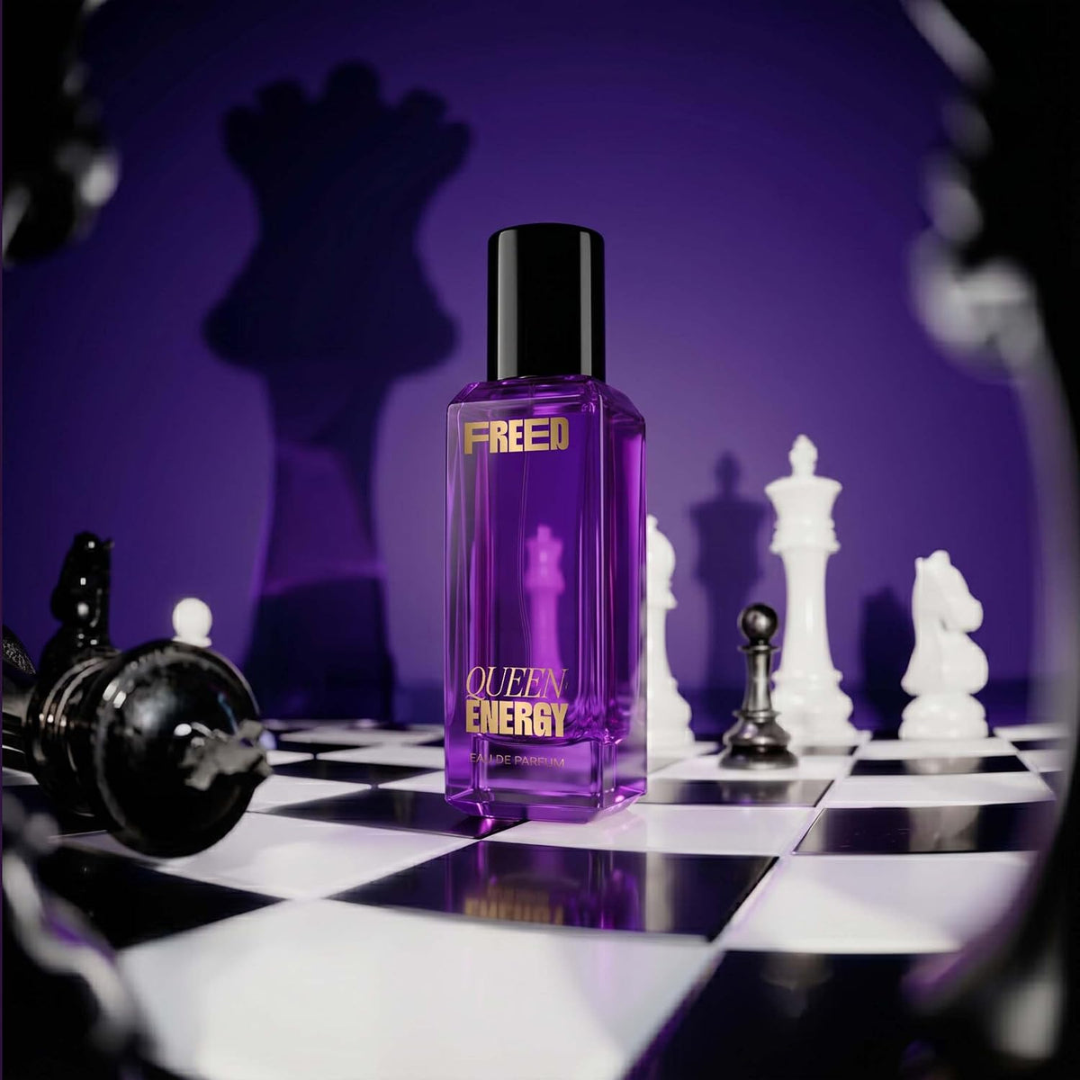 Beardo FREED Queen Energy Eau De Parfum for Women | Royal Luxury Perfume with Black Currant, Vanilla & Cashmeran | Long Lasting Smell | Premium Gifts for Woman | 20ml