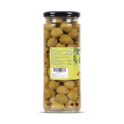 Urban Platter Pitted Green Spanish Olives, 430g (Whole & Seedless | Crisp & Tangy Mediterranean Flavour | Great for Salads, Mezze, Sandwiches & Snacking)