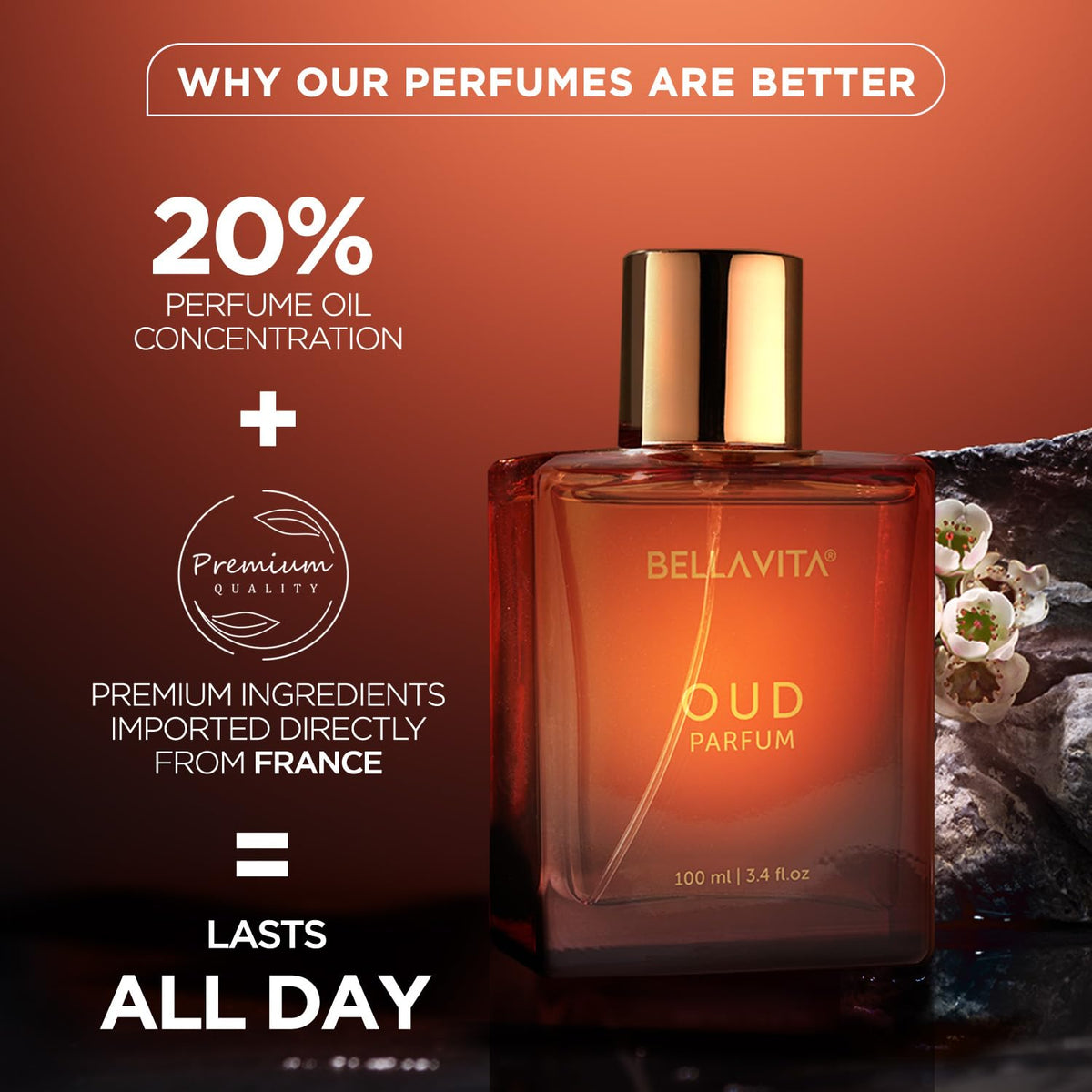 Bella Vita Luxury 4X20 Ml With Klub Oud Ceo G.O.A.T Woody Citrusy Oud Parfum Intense Liquid Perfume For Unisex With Carnation Vanilla Cedarwood Woody Oriental Long Lasting Fragrance,100 Ml,Brown