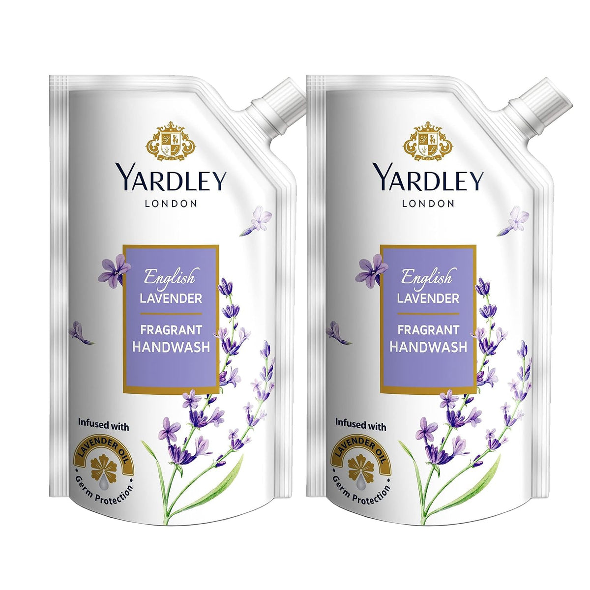 Yardley London English Lavender Handwash Refill 750ml (Pack of 2)