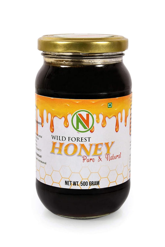NatureVit Wild Forest Honey, 2 kg [Pure and Natural] [Pack of 4]