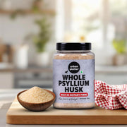 Urban Platter Isabgol, 300g (Whole Psyllium Husk, Rich in Dietary Fiber, Supports Digestive Health, Nature's Soluble Fiber)
