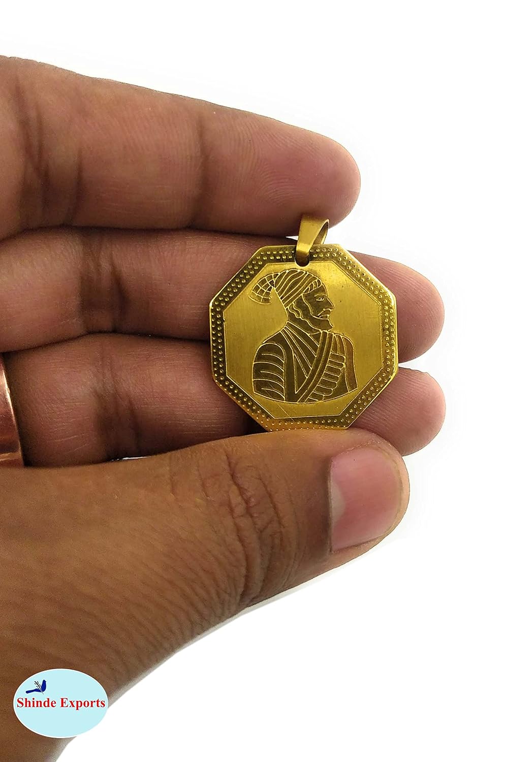 SHINDE EXPORTS Chatrapati Shivaji Maharaj Pendant/Locket