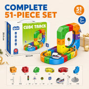 Toy Imagine Electric Train Track Set for Kids (51 Pcs)