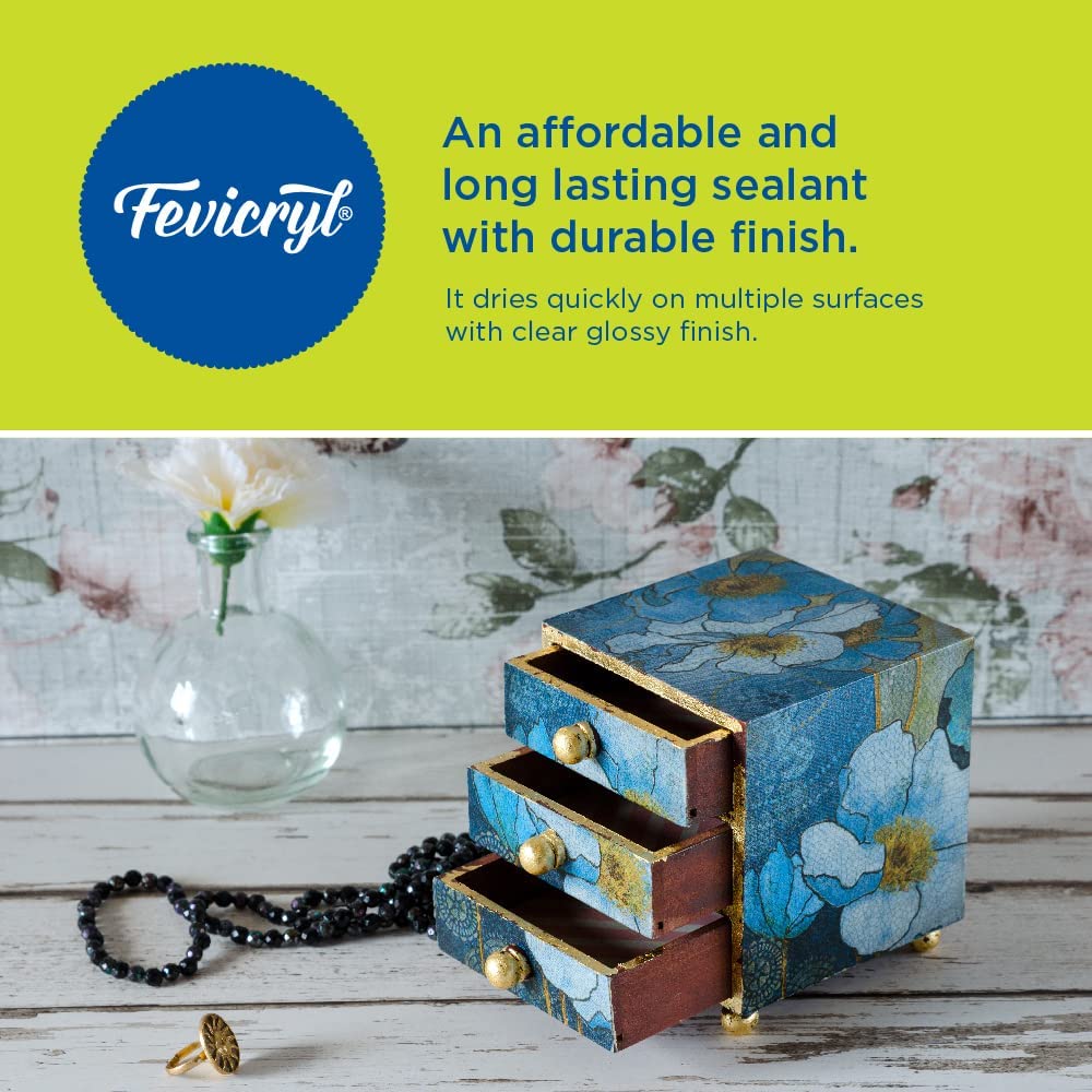 Fevicryl Make Your Craft with Fevicryl Modge Podge Gloss 120 Ml
