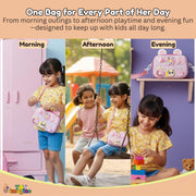 Toy Imagine Crossbody Sling Bag for Boys & Girls | Trendy Side Bag/Side Purse for Daily Use | Lightweight Shoulder & Cross-Body Side Bag for Women and Kids