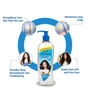 Dabur Anmol Jasmine Coconut Hair Oil, 475ml |Strong, Soft & Shiny Hair (Pack of 1)