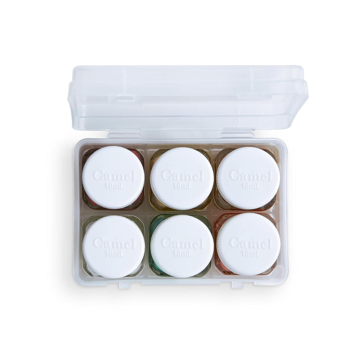 Camel Kokuyo Fabrica Acrylic Pearl Color - 10 ml Each, 6 Shades