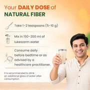 Baidyanath Asli Ayurved Isabgol Orange flavour- Psyllium Husk Powder 200gm (Pack of 2) | Boosts Digestion | Constipation Relief Naturally | Rich Source Of Dietary Fiber Supplement