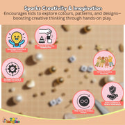 Toy Imagine DIY Bracelet Making Kit for Girls, 20-Compartment Bead Set