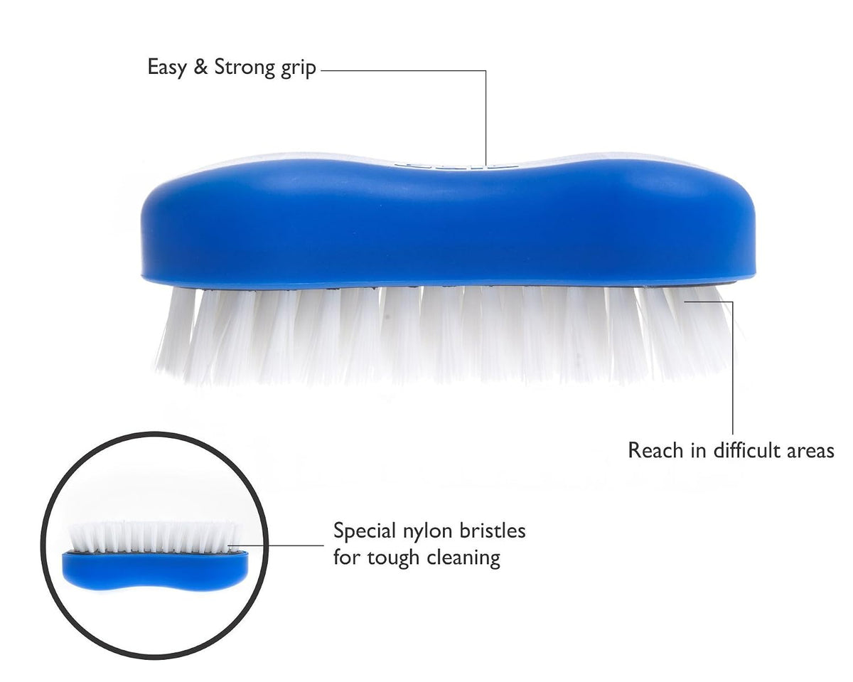 Gala Cloth Brush with Brushtile Hard (Pack of 2) (Multicolor)
