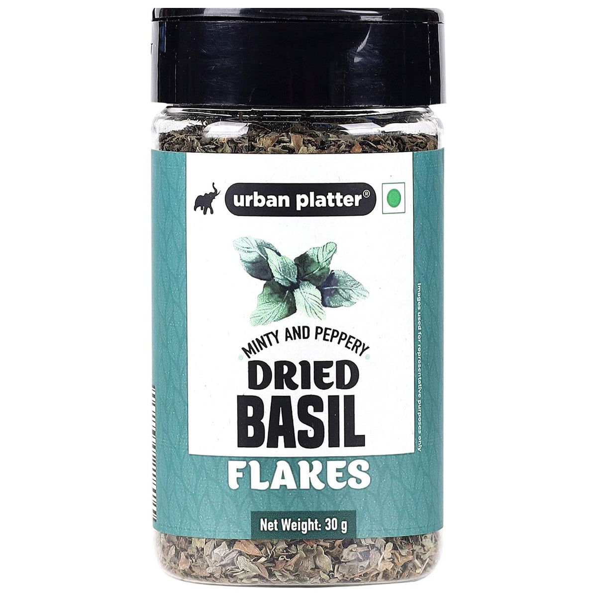 Urban Platter Dried Basil Tulsi Flakes, 30 g
