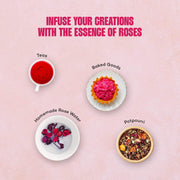 Urban Platter Sun Dried Rose Petals, 100 g