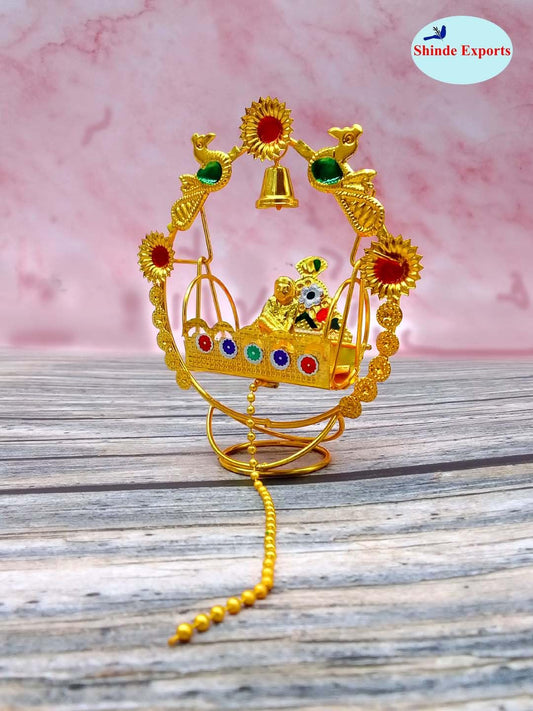 SHINDE EXPORTS Shirdi Sai Baba jhula for car Dashboard Home and Gifting