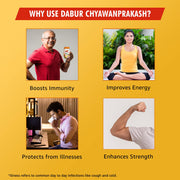 Dabur Chyawanprakash Sugarfree powder : Clincally Tested Safe for Diabetics |Boosts Immunity |helps Build Strength and Stamina - 900gm