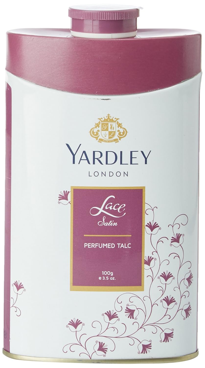 Yardley Lace Satin Talc, 100g