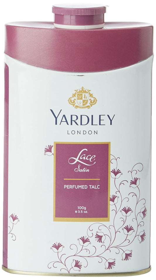 Yardley Lace Satin Talc, 100g