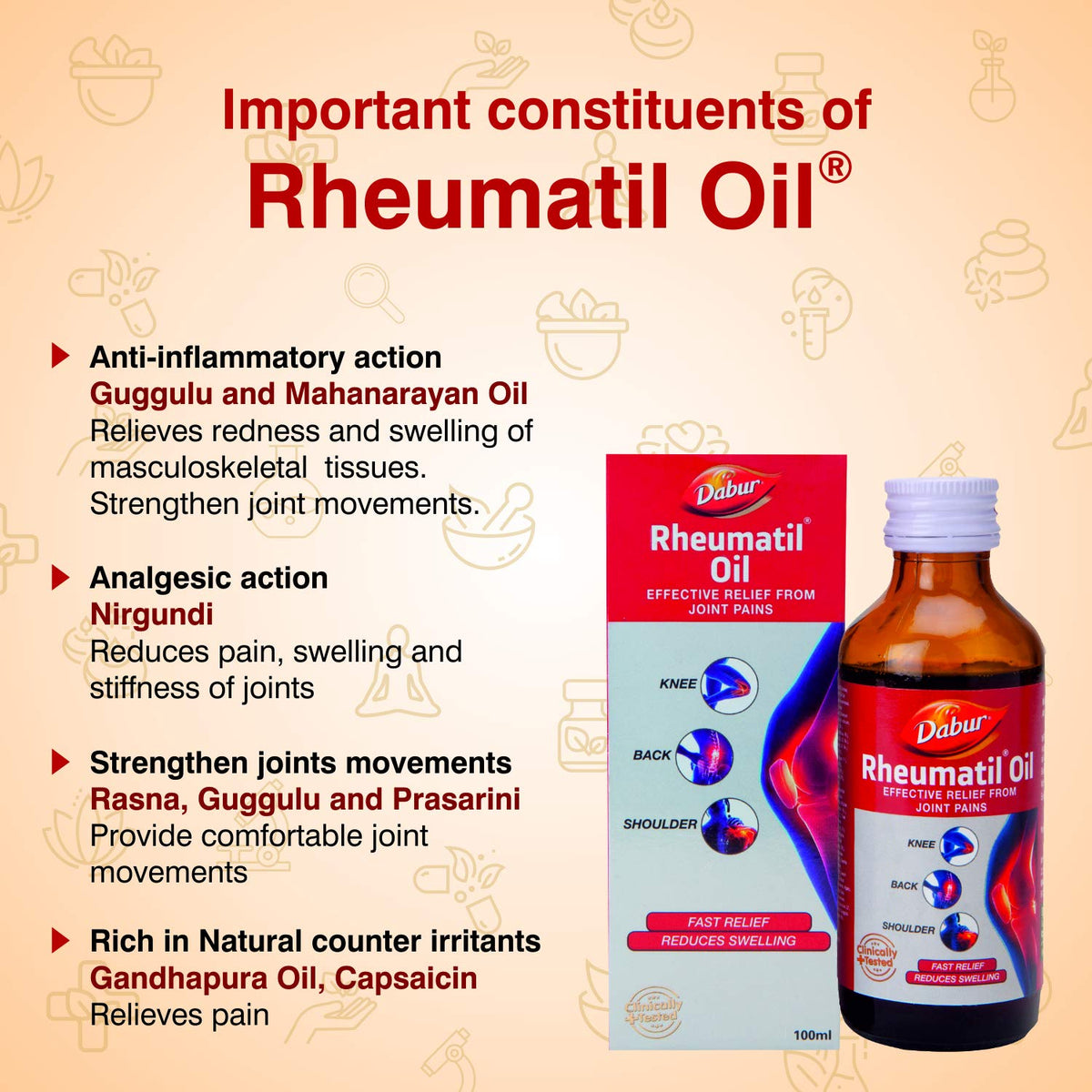 Dabur Rheumatil Oil 50 ml