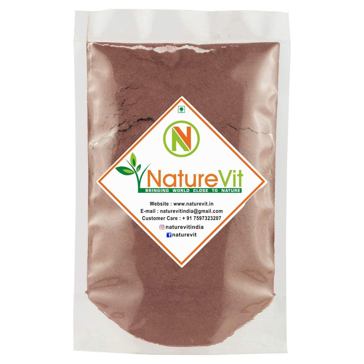 NatureVit Rose Petals Powder, 500g [Natural & Pure]